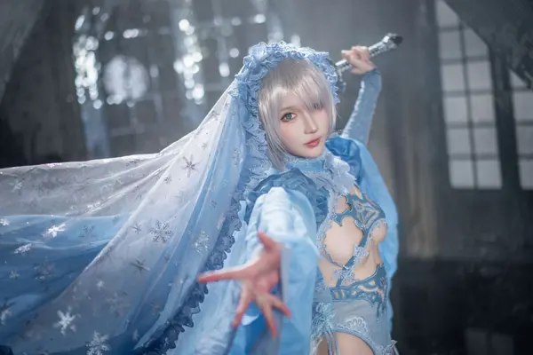 阿包也是兔娘《冰雪2B》（42P）-妹子录-美女图片|美女写真 专注超高清美女图片分享网站