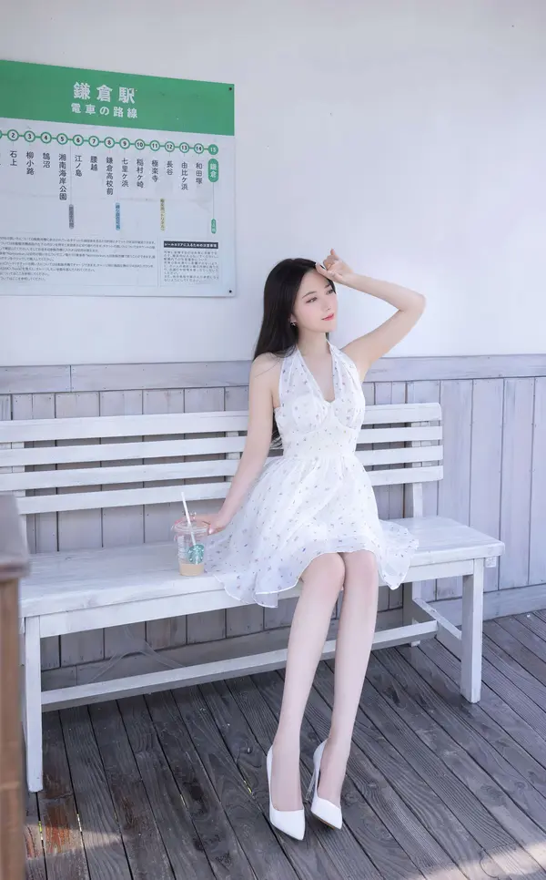鱼子酱Fish《风吹过想你的车站》（120P）-妹子录-美女图片|美女写真 专注超高清美女图片分享网站